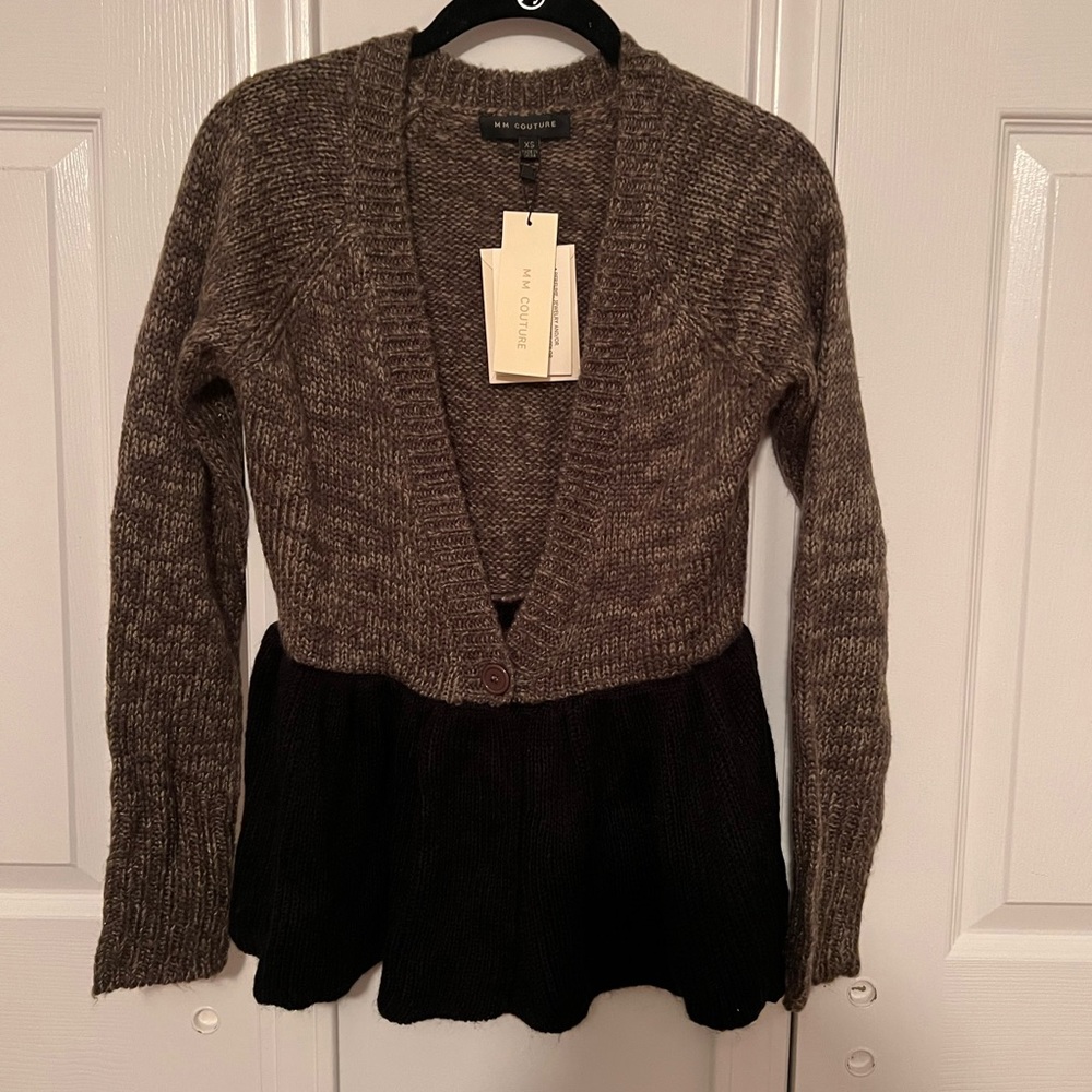 MM couture cardigan